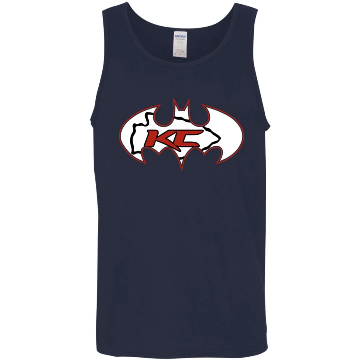 We Are The Kansas City Chiefs Batman Nfl Mashup Men Cotton Tank