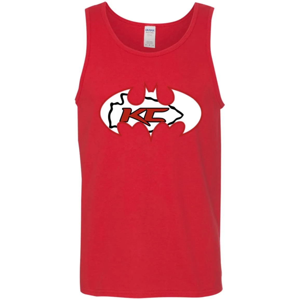 We Are The Kansas City Chiefs Batman Nfl Mashup Men Cotton Tank