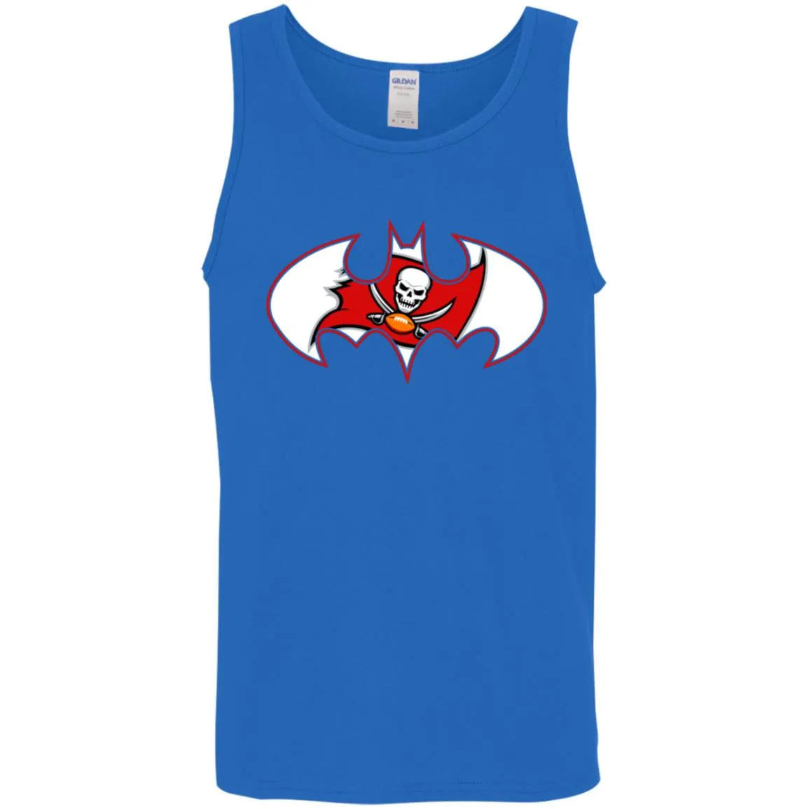 We Are The Tampa Bay Buccaneers Batman Nfl Mashup Men Cotton Tank