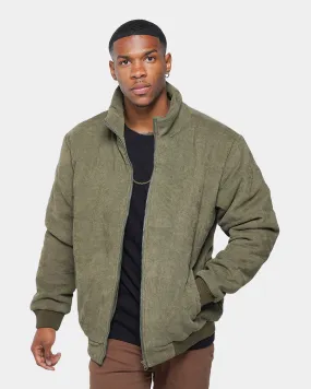 XXIII Oscar Cord Puffer Jacket Khaki