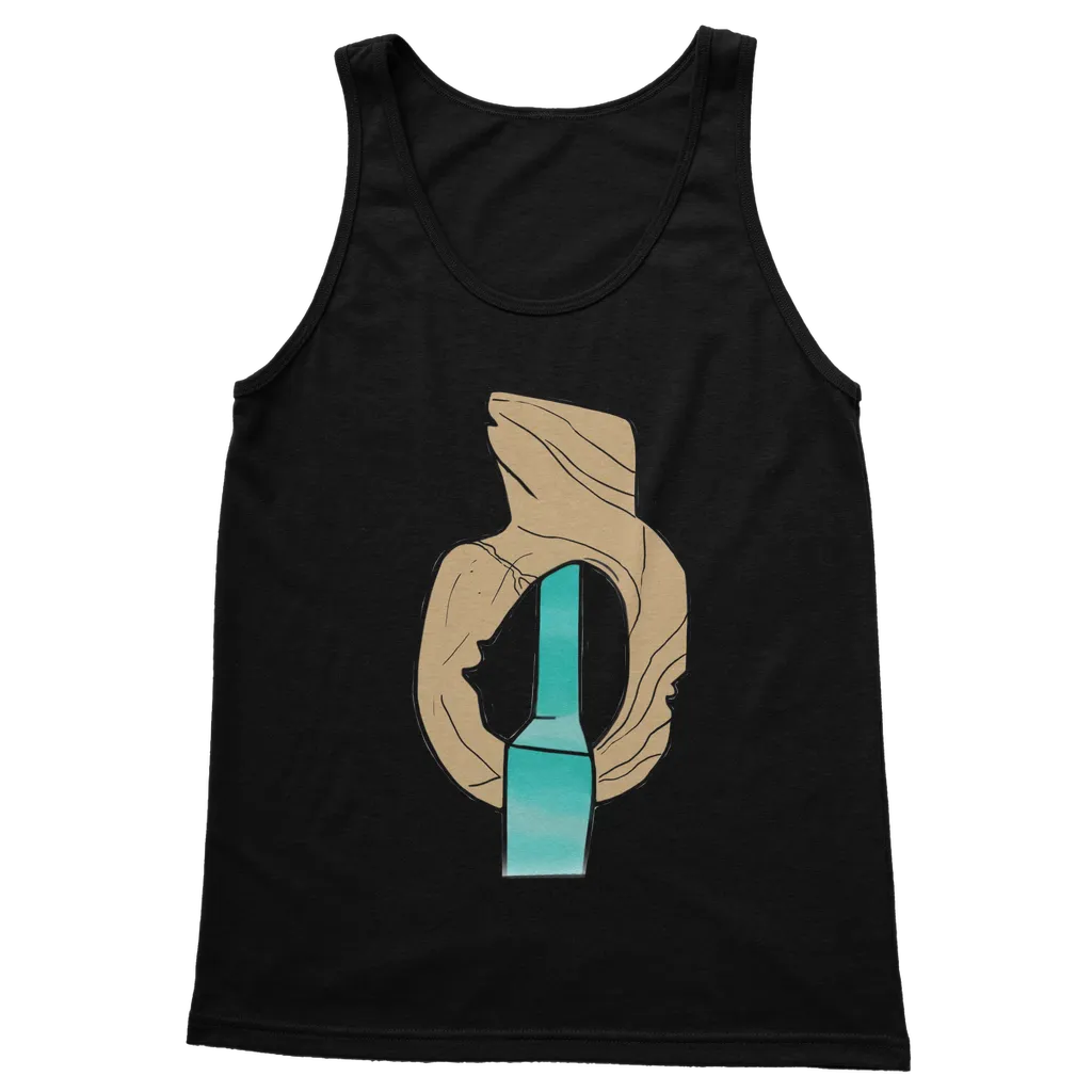 Yellow Rock with Water Classic Adult Vest Top