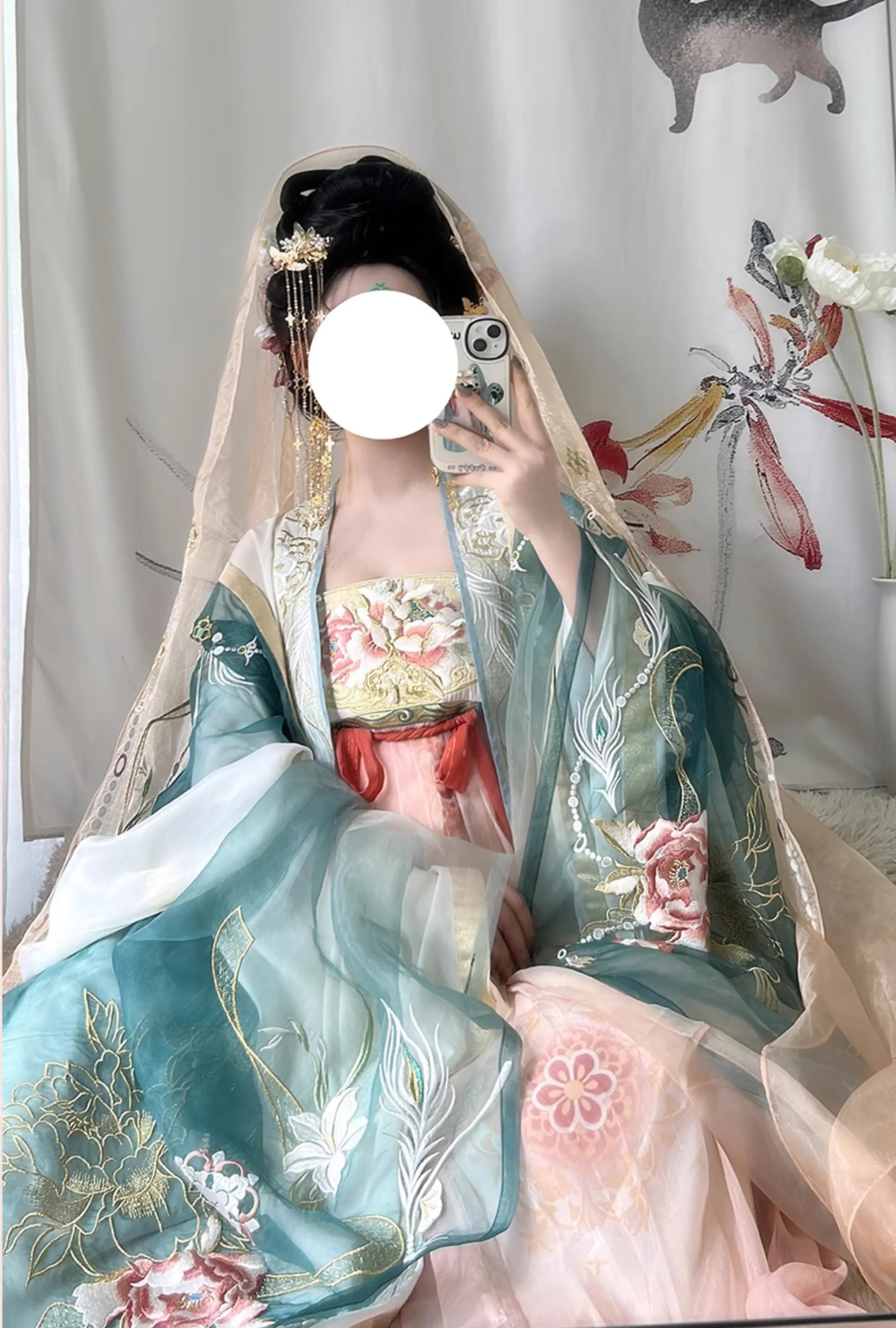 Yun Meng 云梦 Cloudy Dreams Modernized Tang Dynasty Lotus Fairy Heziqun Set