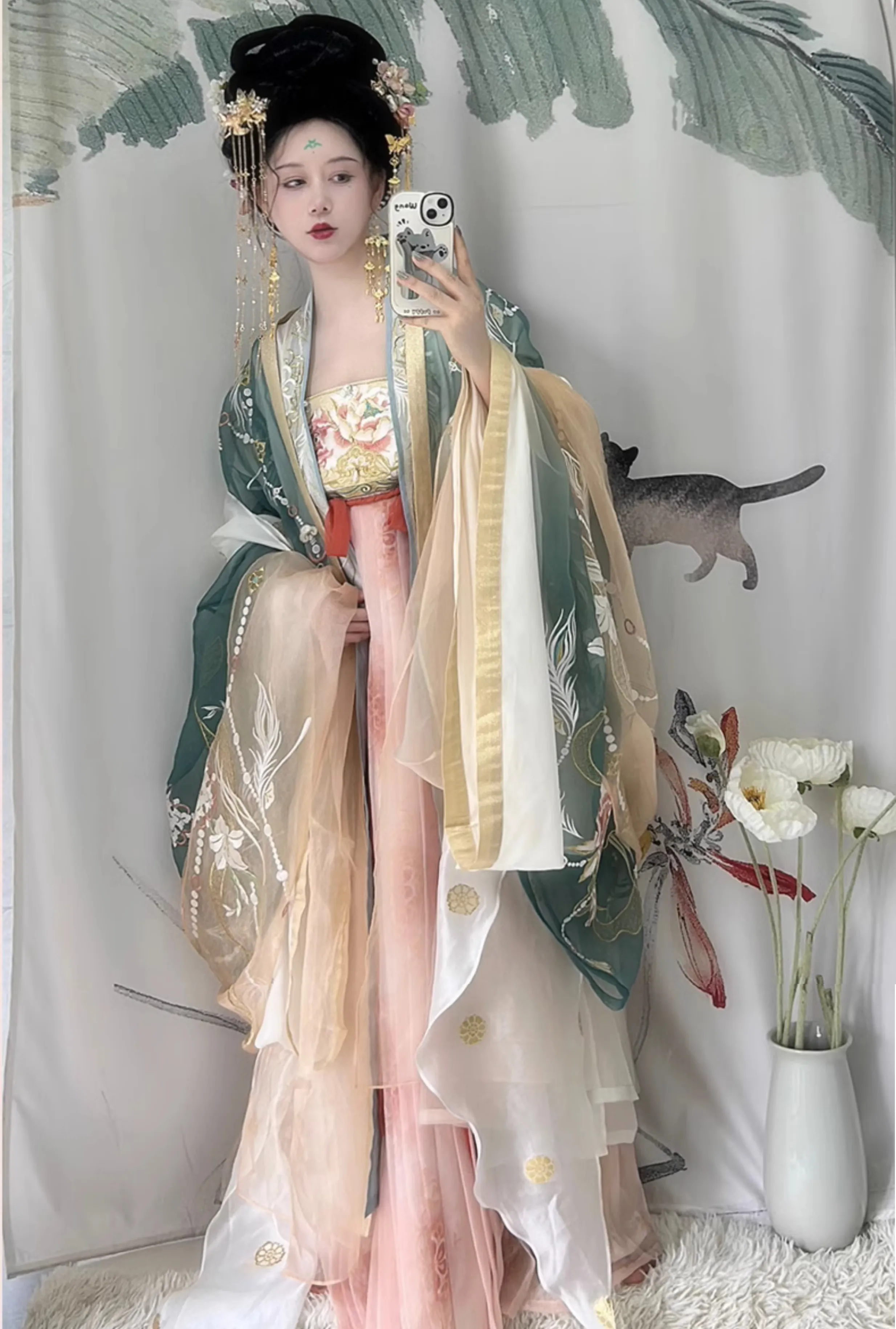 Yun Meng 云梦 Cloudy Dreams Modernized Tang Dynasty Lotus Fairy Heziqun Set